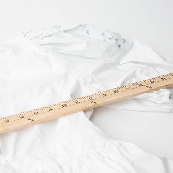 ROTATE Birger Christensen Puff Sleeve Bubble Top - Picture 9 of 14